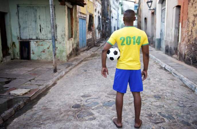 Le football de rue brésilien... et les couleurs du maillot 