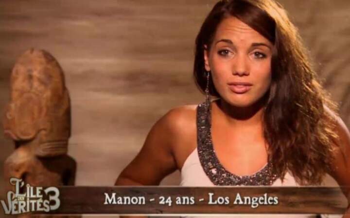 Manon Marsault en 2013 sur L'île des Vérités 3