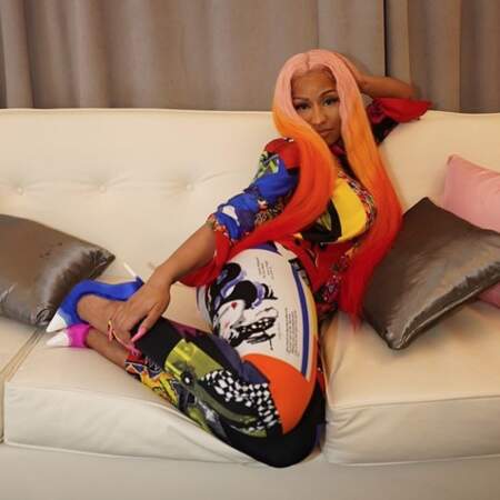 Nicki Minaj fait manifestement son shopping chez Desigual 