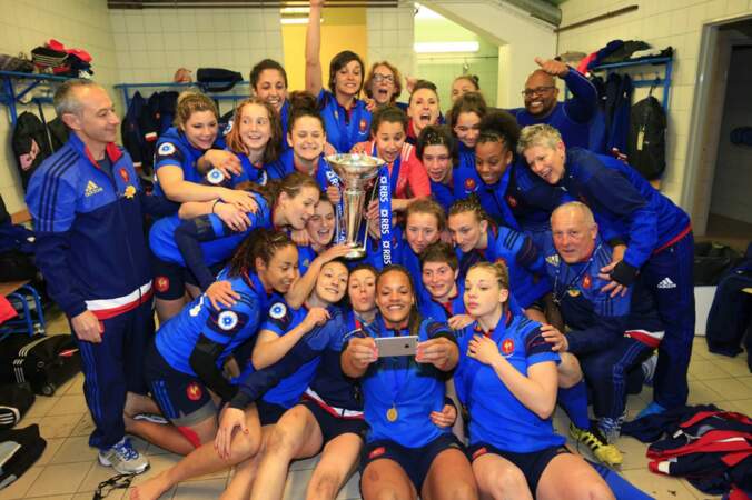Heureusement qu'on pouvait compter sur le XV féminin pour remporter le trophée !