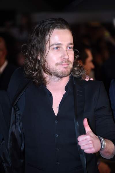 Julien Doré sur le tapis rouge des NRJ Music Awards