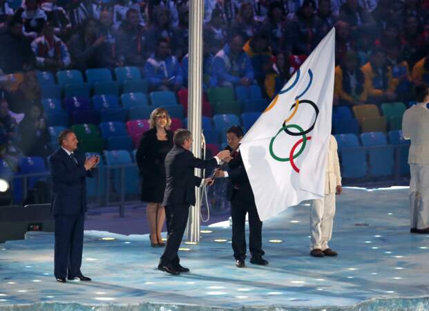 La cérémonie de clôture des Jeux Olympiques de Sotchi 2014