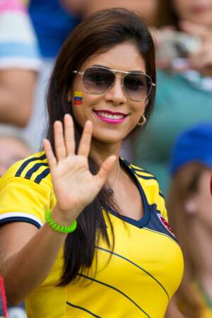 Séduisante sur le terrain, la Colombie a également des atouts en tribune...