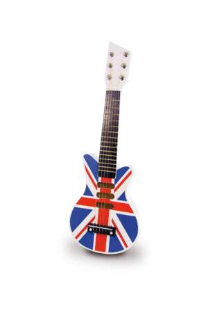 Pour les apprentis rockeurs, cette guitare branchée sera parfaite ! 