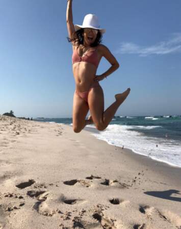 Fin 2016, Eva Longoria a choisi le soleil pour les vacances
