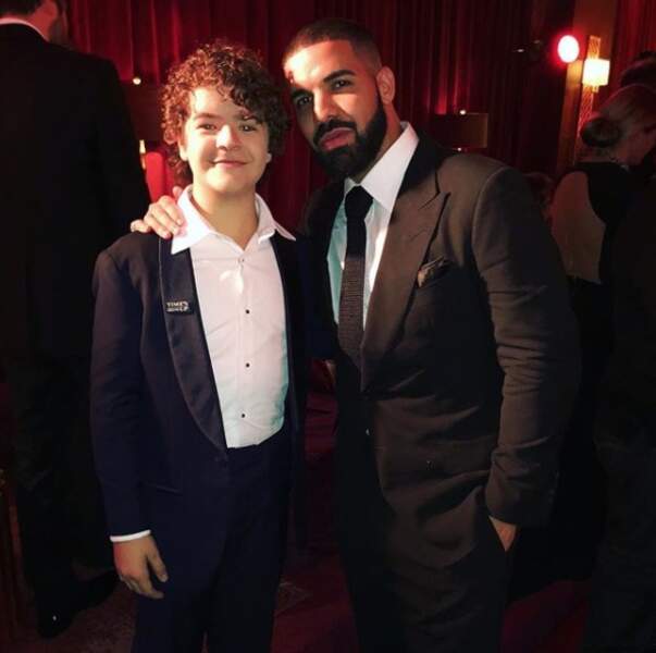 Gaten Matarazzo a rencontré le rappeur Drake, l'une de ses idoles