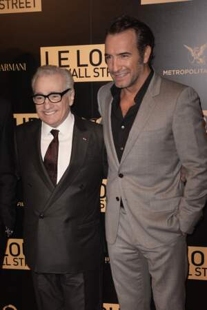 Jean Dujardin au côté du mastro Martin Scorsese