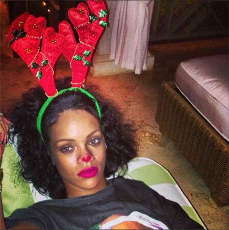 Rihanna nous a prouvé qu'elle savait fêter Noël 
