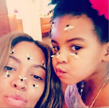 Pas de Saint-Valentin avec Jay-Z... mais avec sa fille Blue-Ivy pour Beyoncé