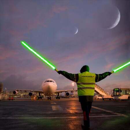 May the force be in the air... (Air France)