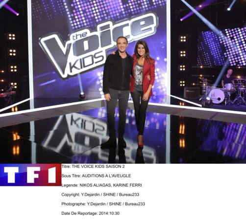 Depuis, la jolie Karine Ferri est devenue une animatrice phare de TF1. Elle co-présente l'émission The Voice...