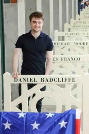 Daniel Radcliffe baptise sa cabine 