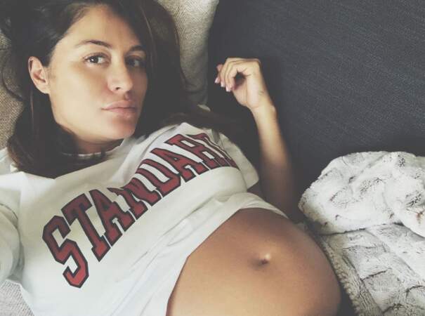 Anaïs Camizuli a passé le cap des 6 mois de grossesse. 