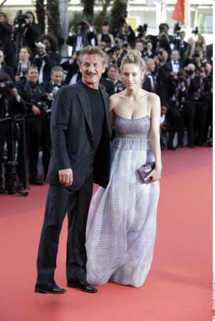 Sean Penn et sa fille tout sourire