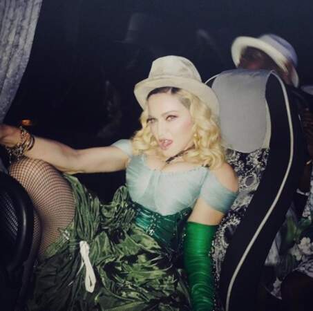 Un superbe anniversaire en retard à Madonna, 59 ans mercredi. 