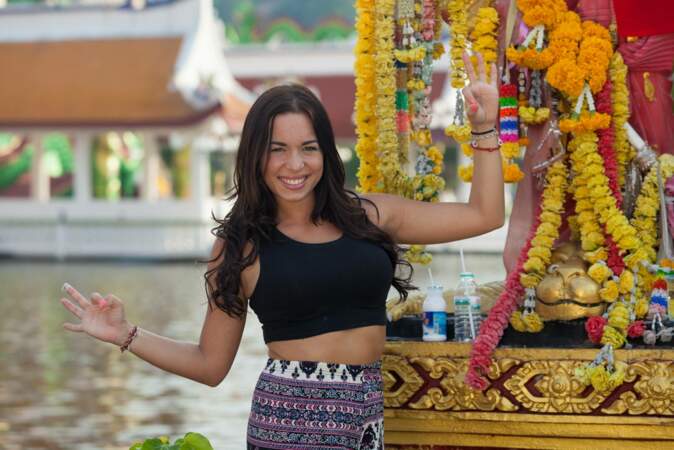 Stéphanie fait partie de l'aventure en Thaïlande