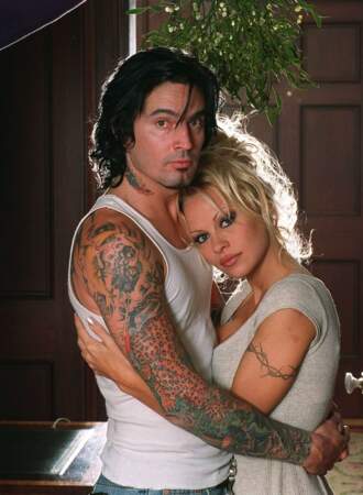 Pamela Anderson et Tommy Lee : 1995-1998.