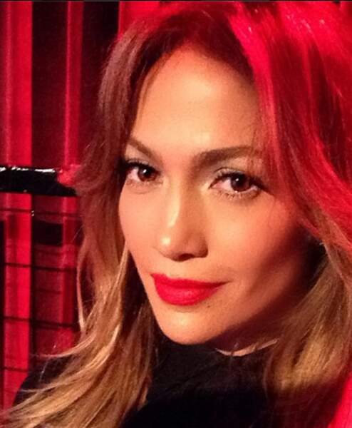 Jennifer Lopez maquillée...