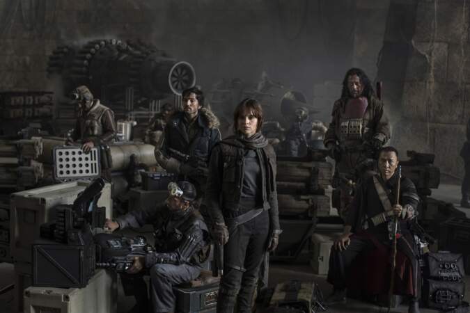 Le commando rebelle de Rogue One, spin-off de Star Wars, chargé de ramener les plans de l'Etoile Noire (14/12)