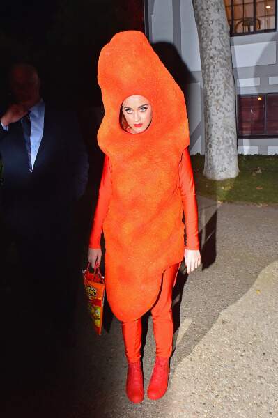 Katy Perry a de l'imagination : elle s'est déguisée en costume Cheeto !