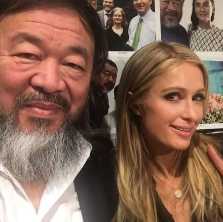 Ces derniers jours, il y a aussi eu des rencontres de stars : Ai Weiwei et Paris Hilton (improbable). 