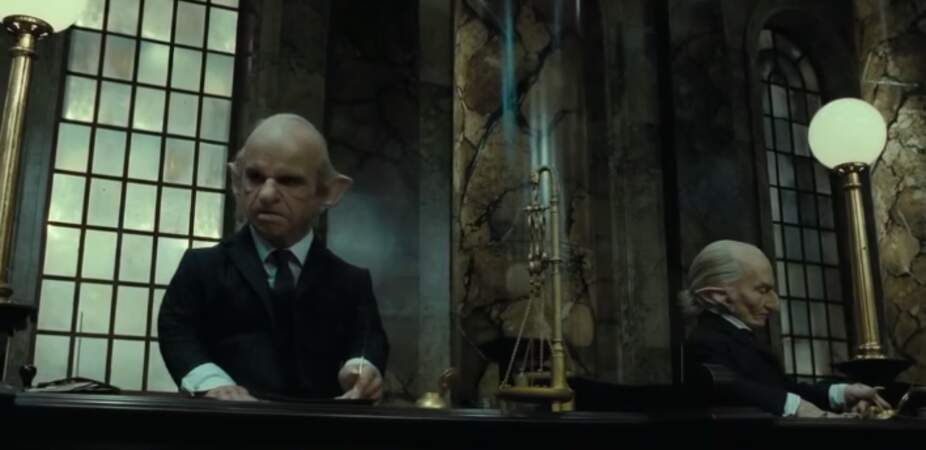 Dans Harry Potter, ce sont des gobelins qui jouent les banquiers