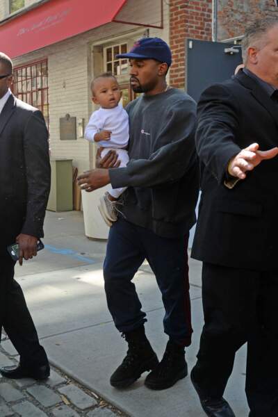 Kanye West s'occupe de Saint 