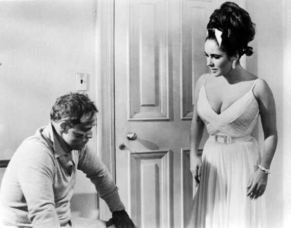 Réunion au sommet entre Elizabeth Taylor et Marlon Brando dans "Reflets dans un œil d'or" (1967)