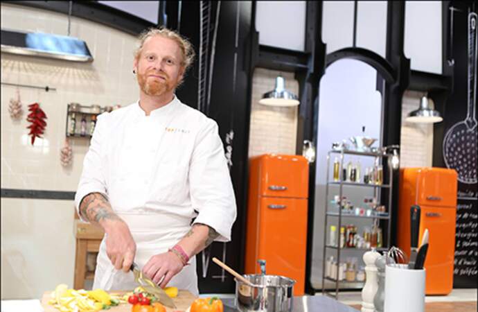 Nicolas Pourcheresse, 43 ans, Lille, Chef de son restaurant et plus jeune chef étoilé de France en 2005 
