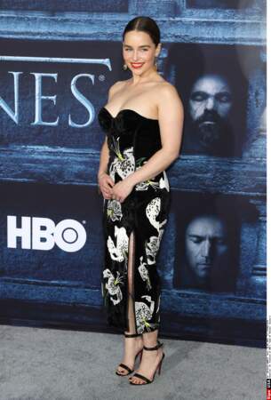 Tout autant que sa Reine Daenerys, interprétée par la belle Emilia Clarke.
