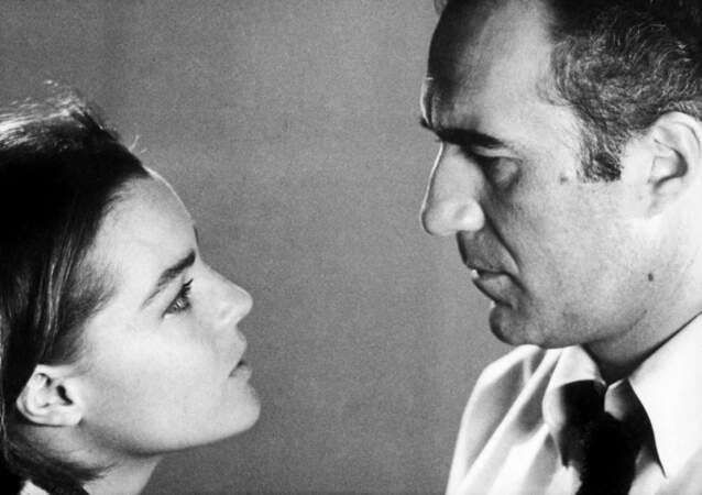 Face à Michel Piccoli dans La voleuse (1966) de Jean Chapot