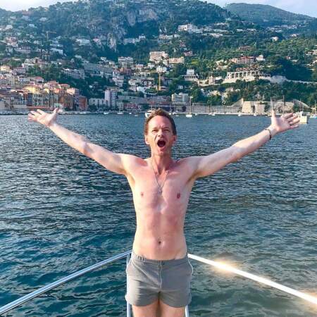 Neil Patrick Harris crie de bonheur : normal, il passe ses vacances en France ! 