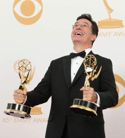 Stephen Colbert lors des 65e Primetime Emmy Awards à Los Angeles, le 22 septembre 2013
