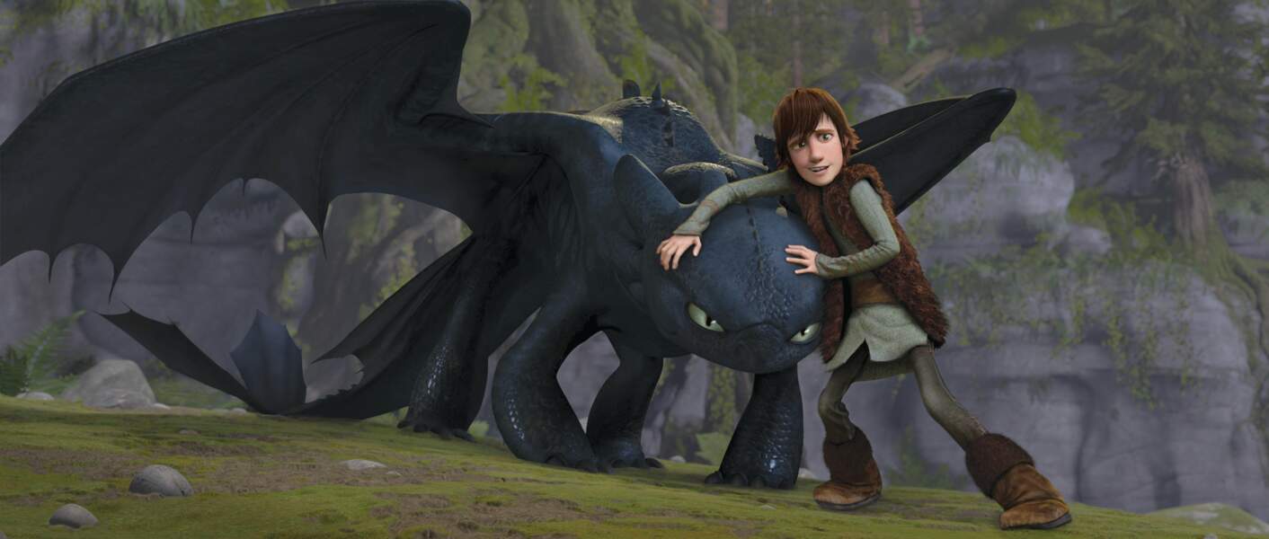 Harold et Krokmou, les héros du bien nommé Dragons (2010)