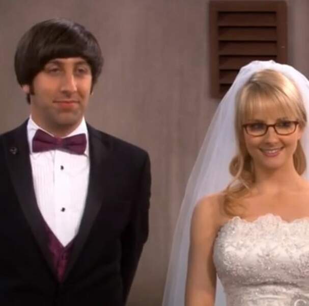 The Big Bang Theory, saison 5 : Howard (Simon Helberg) et Bernadette (Melissa Rauch) se disent "oui" 