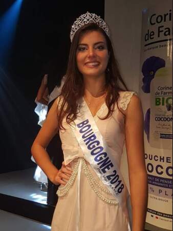Coline Touret a été couronnée Miss Bourgogne