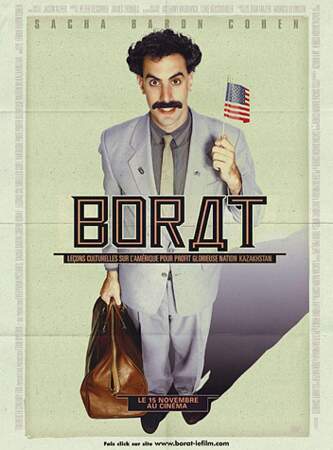 "Borat : Leçons culturelles sur l'Amérique pour profit glorieuse nation Kazakhstan", voilà le vrai titre du film