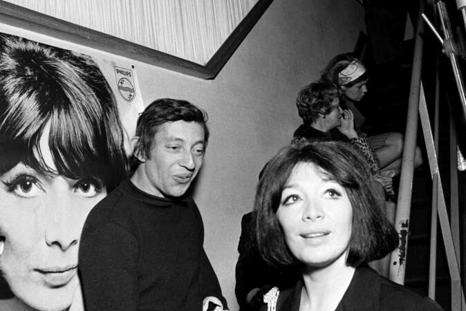Serge Gainsbourg et Juliette Greco en 1968