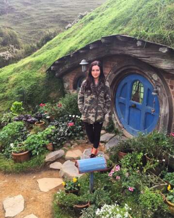 Fan de l'univers de Tolkien, Ivana aimerait vivre dans une maison de Hobbit... 