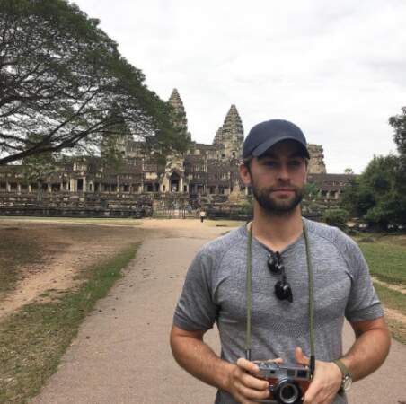 Chace Crawford a fait du tourisme au Cambodge. 