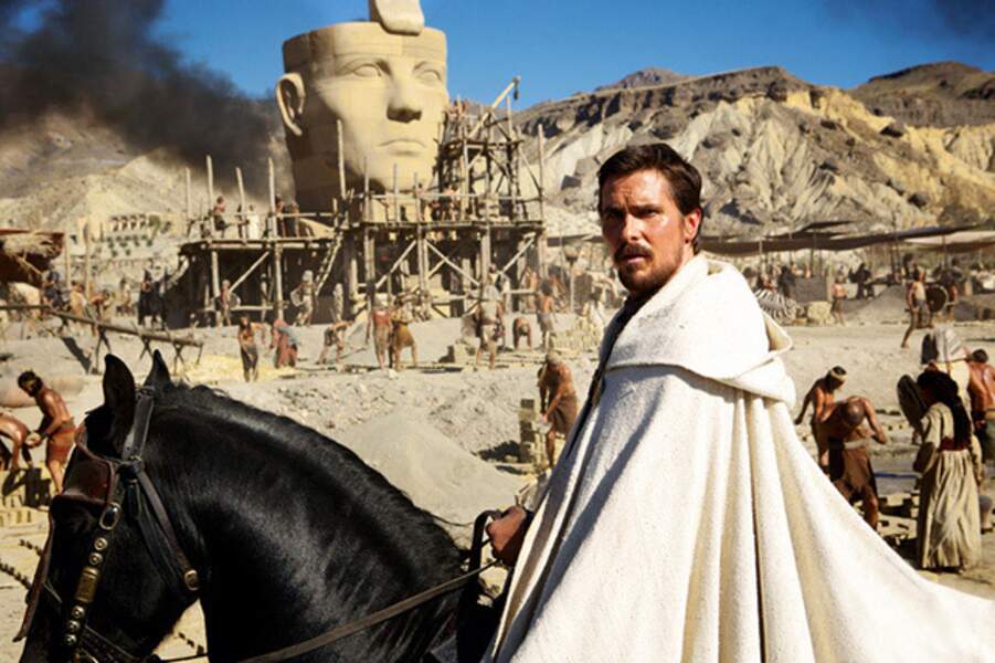 Fin 2014, Christian Bale devient Moïse dans Exodus de Ridley Scott