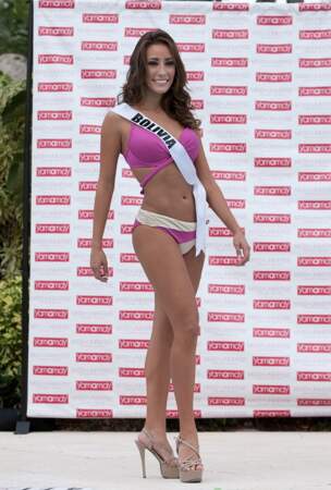 Claudia Tavel, Miss Bolivie 2014