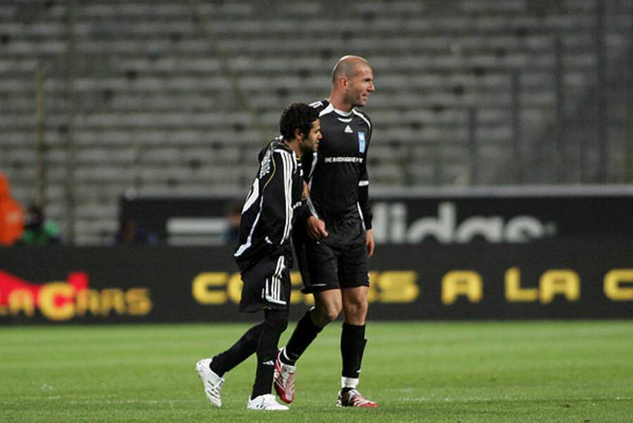 Jamel Debbouze et son ami de Zinedine Zidane
