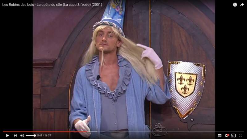 Sur Canal +, dans La cape et l'épée, il est Merlin l'enchanteur dans La quête du râle (2001)