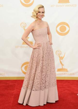 January Jones lors des 65e Primetime Emmy Awards à Los Angeles, le 22 septembre 2013