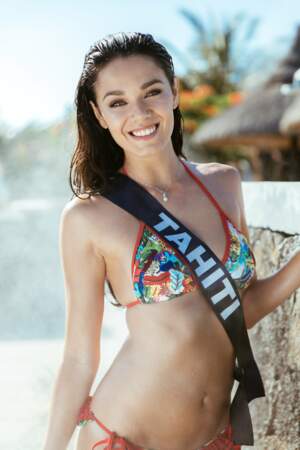 Vaea Ferrand, Miss Tahiti, rayonnante 