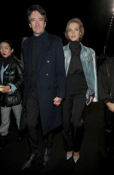 Antoine Arnault et Natalia Vodianova au défilé Dior Homme 