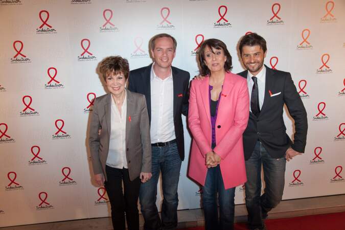 Catherine Laborde, Julien Arnaud, Carole Rousseau et Christophe Beaugrand