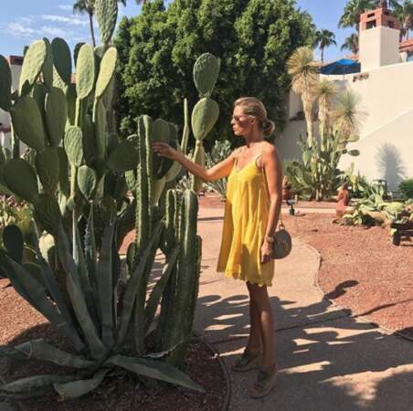 Sylvie Tellier a constaté que, dans la vie, il y a des cactus. 