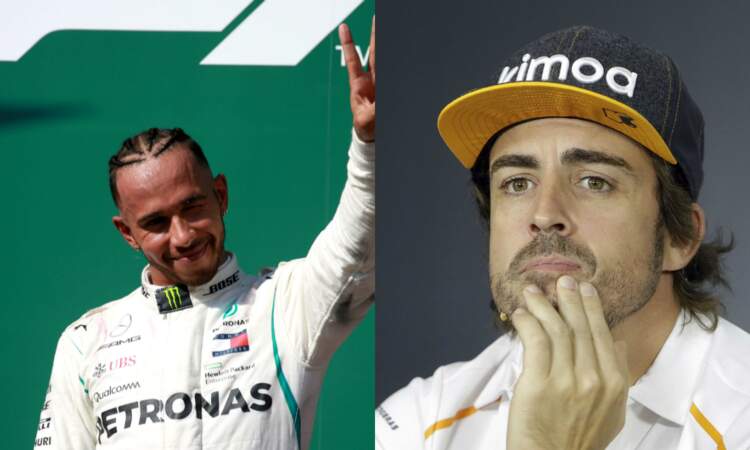 Lewis Hamilton et Fernando Alonso se font la guerre sur les circuits de Formule 1